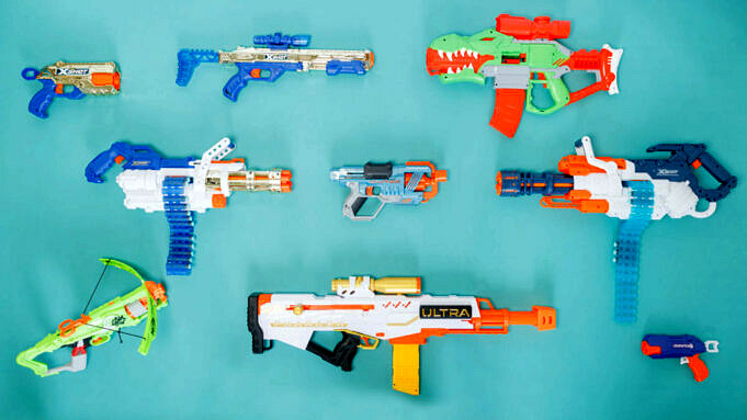 LEGO Blasters In Nerf Battle No Thanks!